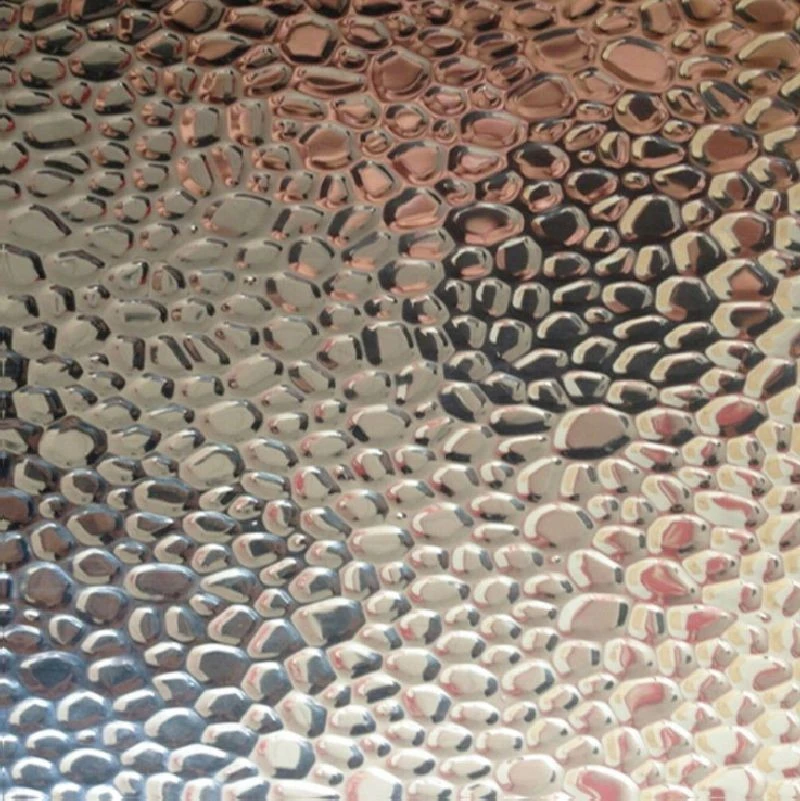 Pebble Pattern Embossed Aluminum