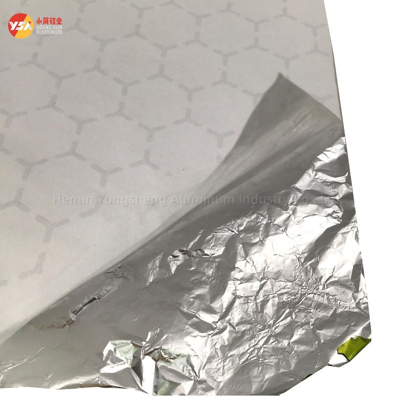 Laminatsiyalangan alyuminiy folga qog'ozi