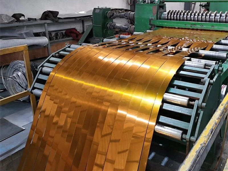 mirror aluminum strip slitting(001)